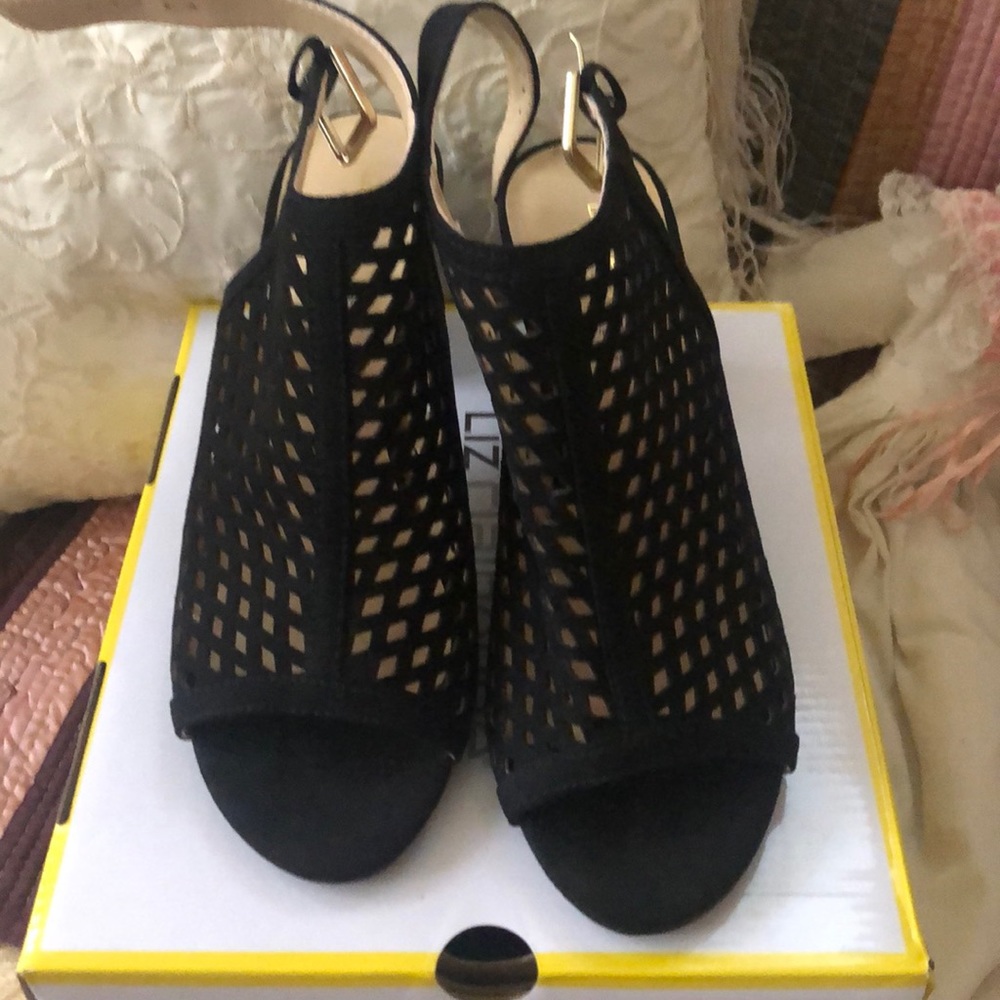 Black Liz Claiborne heels